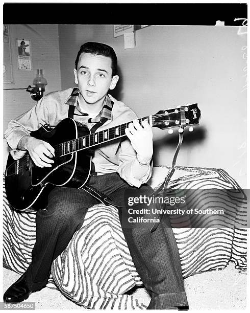 Phil Spector, author of 'To Know Him is to Love Him', teenage ballad now sweeping the country. Phil is 18 and graduate of Fairfax High. Composes...