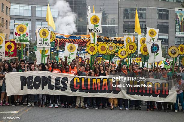 New York - It's being called the largest mobilization against climate change in the history of the planet. Hundreds of thousands of demonstrators,...