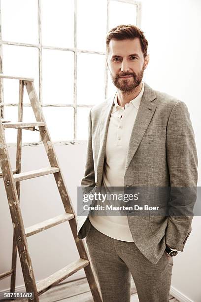 Richard Armitage from EPIX's 'Berlin Station' poses for a portrait at the 2016 Summer TCA Getty Images Portrait Studio at the Beverly Hilton Hotel on...