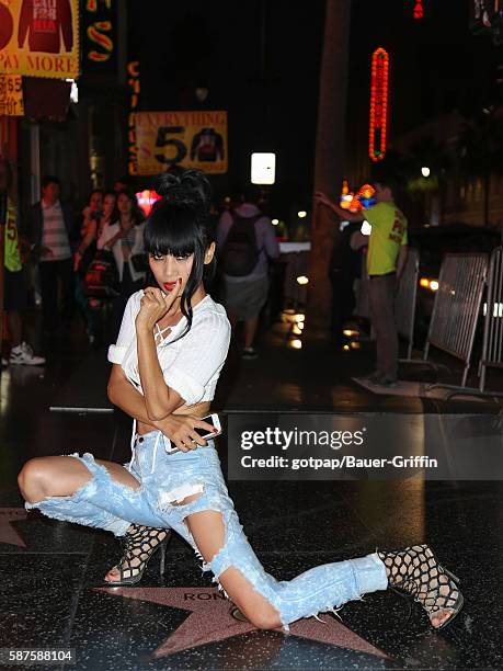 Bai Ling is seen on August 08, 2016 in Los Angeles, California.