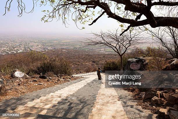 Shatrunjaya hill, Gujarat, India.