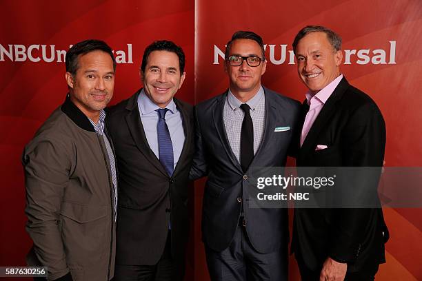 NBCUniversal Summer Press Tour, August 3, 2016 -- E!s, "Botched By Nature" cast -- Pictured: Matt Westmore, Executive producer; Dr. Paul Nassif, Adam...