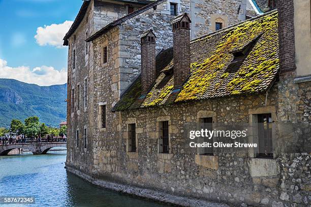 palais de i'lle, annecy - annecy foto e immagini stock