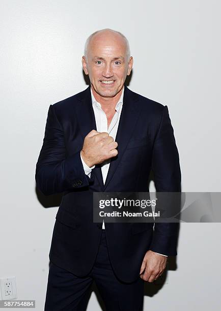 Boxer Barry McGuigan attends Beyond Sport United 2016 at Barclays Center on August 9, 2016 in Brooklyn, New York.