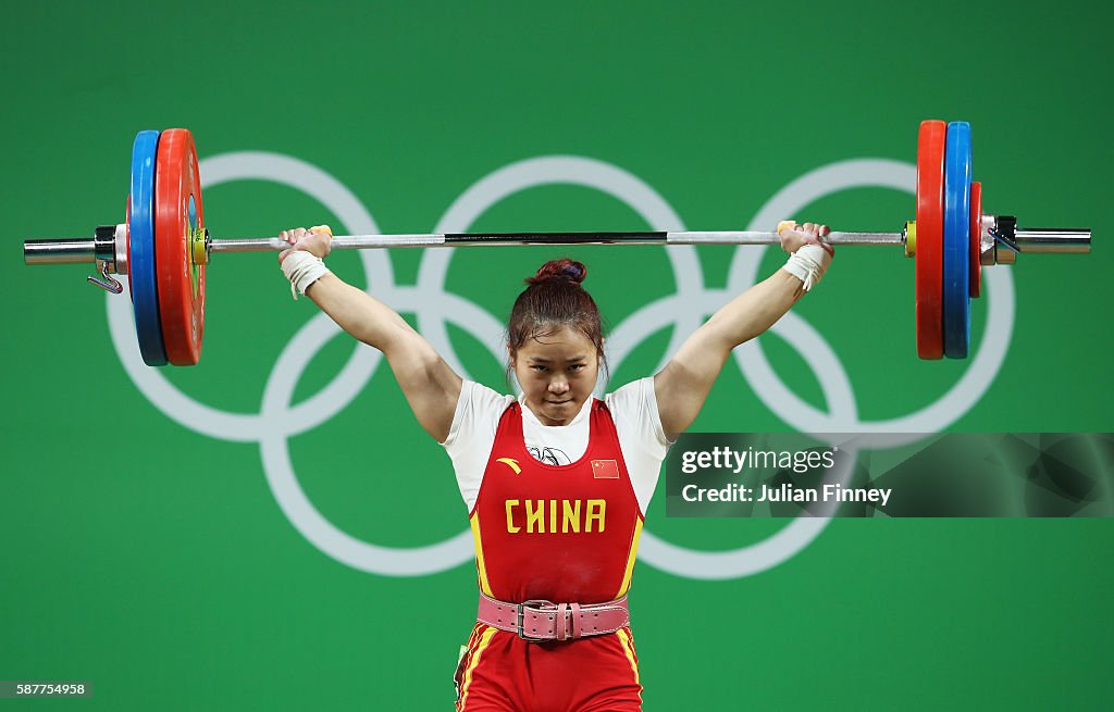 Weightlifting - Olympics: Day 4