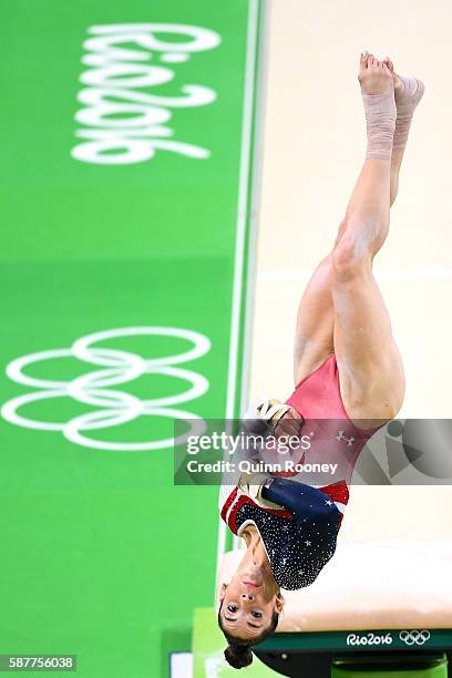 Aly Raosman Rio 80 Aly Raisman Vault Stock Photos, High-Res Pictures, and Images ...