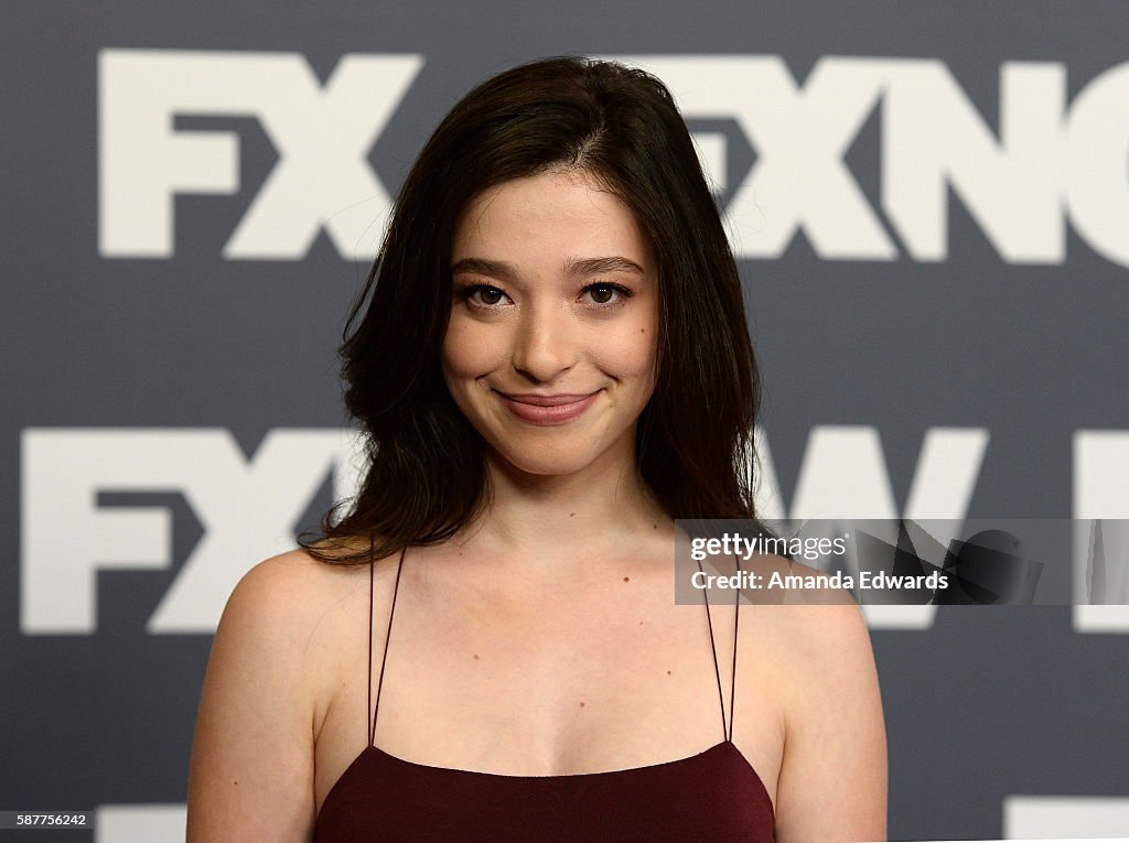 Actress Mikey Madison attends the FX Networks TCA 2016 Summer Press