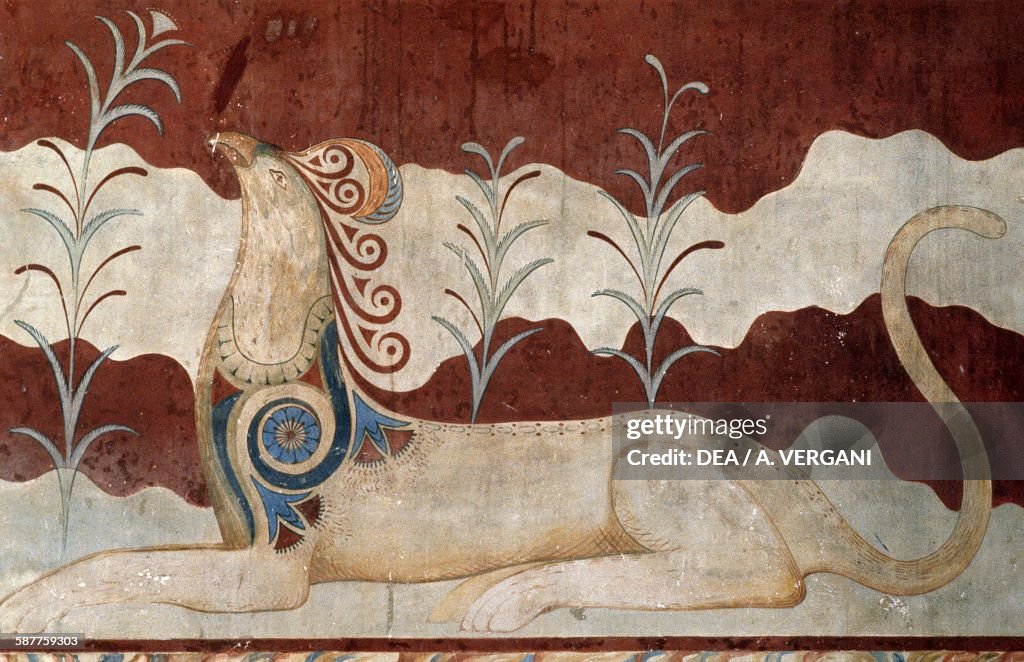 Griffin, Palace of Knossos, Crete