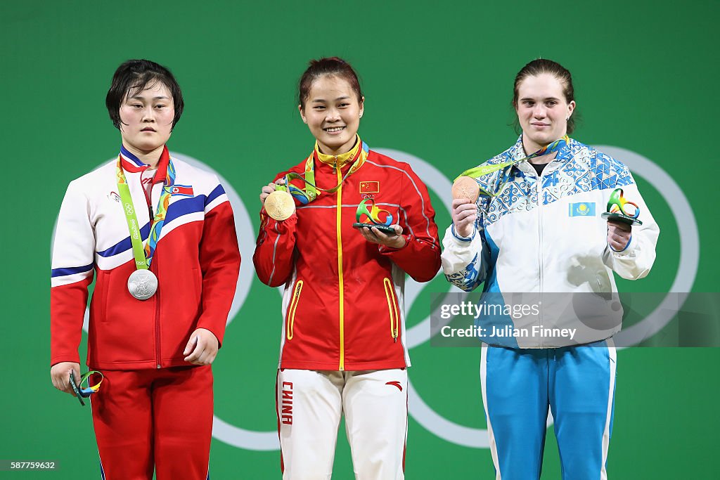 Weightlifting - Olympics: Day 4