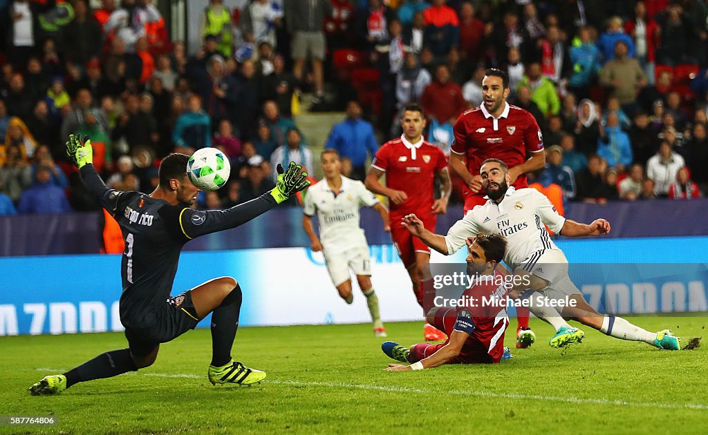 Real Madrid v Sevilla: UEFA Super Cup