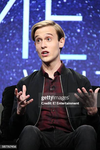 NBCUniversal Summer Press Tour, August 3, 2016 -- E! Entertainment's "Hollywood Medium with Tyler Henry" Panel -- Pictured: Tyler Henry --