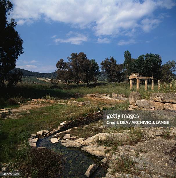 Brauron Map Sanctuary Of Artemis At Brauron Photos and Premium High Res Pictures ...