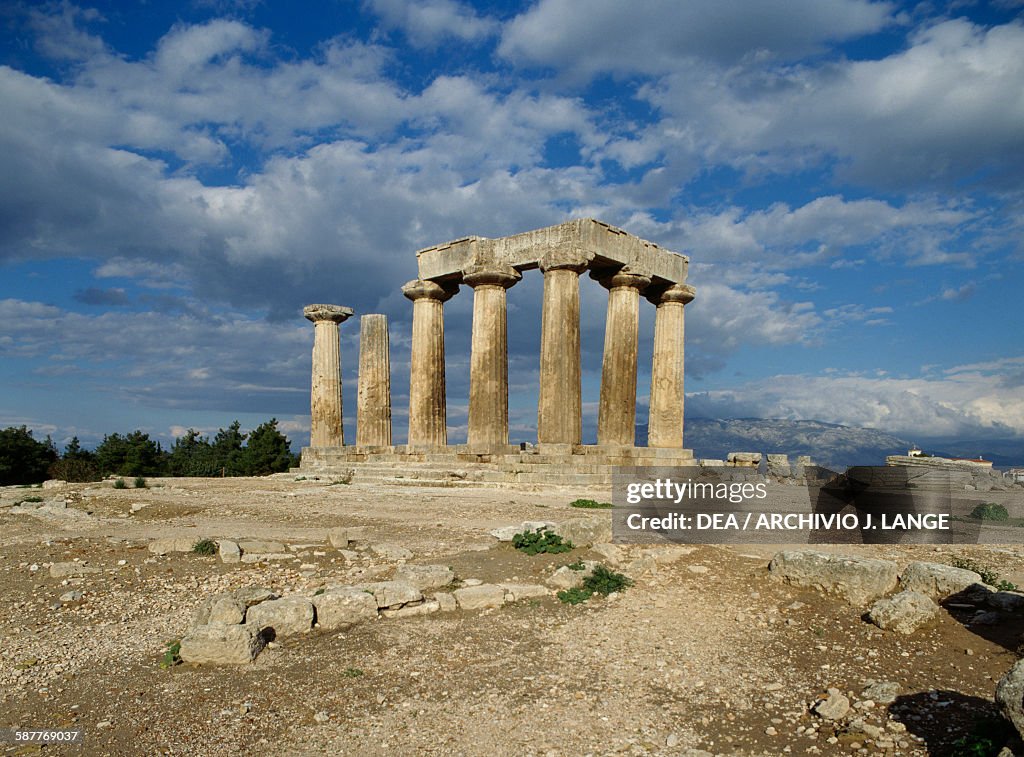 Temple of Apollo, ancient city of Corinth