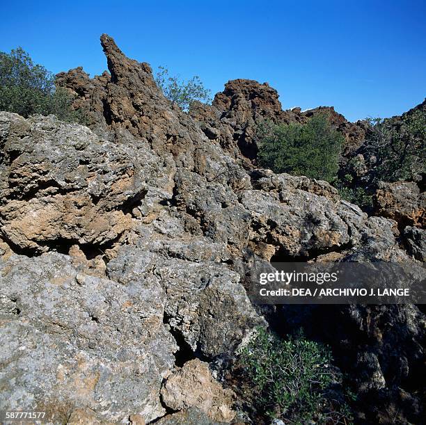 Volcano Spiky Rocks Methana Volcano Photos and Premium High Res Pictures - Getty Images