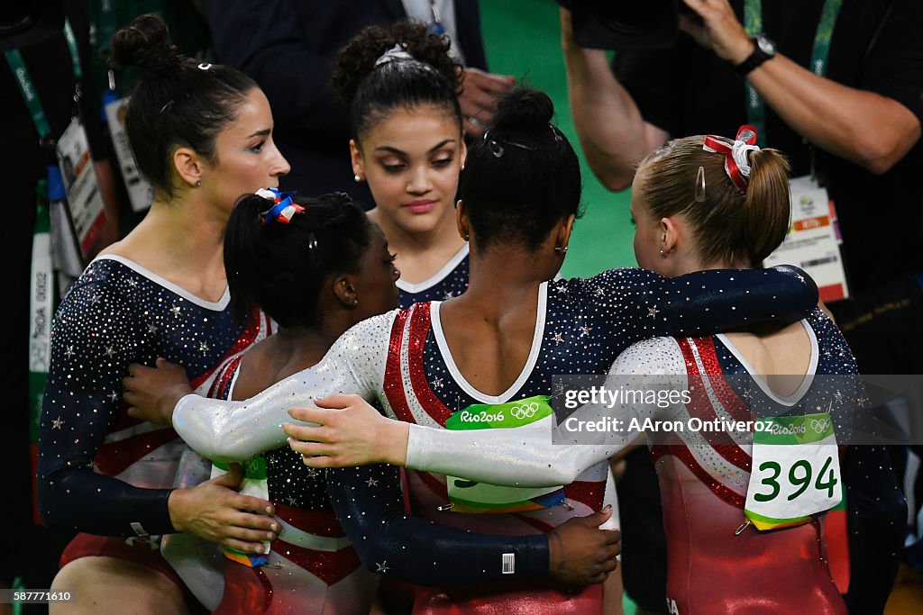 Rio 2016 women's team gymnastics