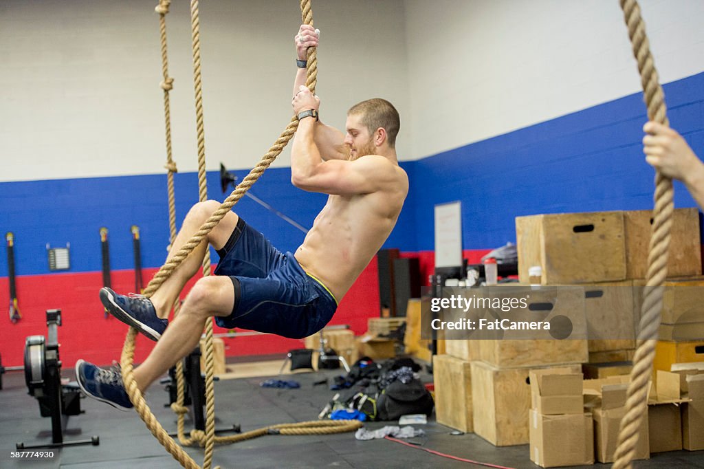 Climbing Ropes High-Res Stock Photo - Getty Images