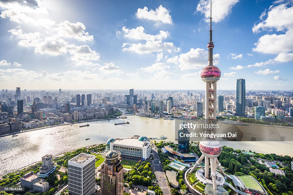 Skyline von Shanghai 