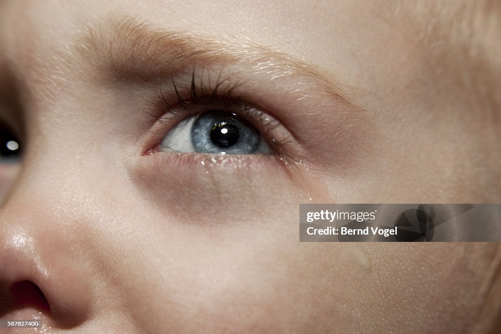 Crying baby boy