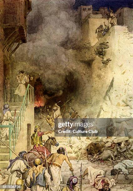 The Destruction of Jericho. The Israelites took Jericho led by Joshua. Joshua 6:21-22 21And they utterly destroyed all that was in the city, both man...