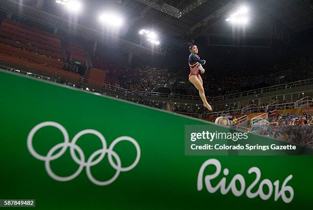 Aly Raosman Rio 80 Aly Raisman Vault Stock Photos, High-Res Pictures, and Images ...
