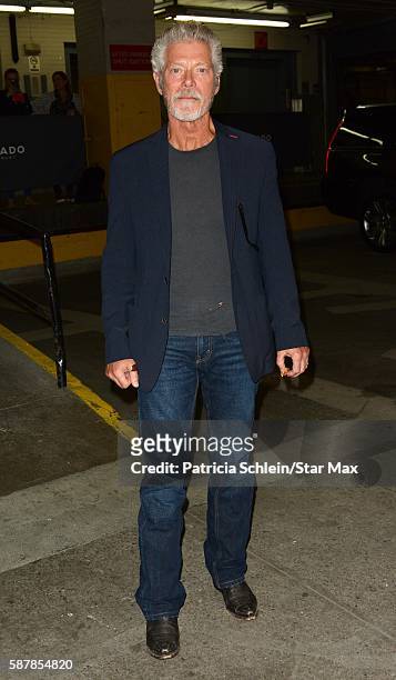 Stephen Lang is seen on August 9, 2016 in New York City.