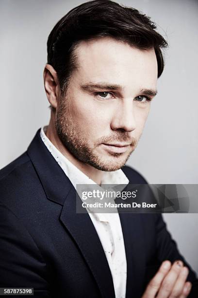 Rupert Evans from Amazon's 'The Man in the High Castle' poses for a portrait at the 2016 Summer TCA Getty Images Portrait Studio at the Beverly...