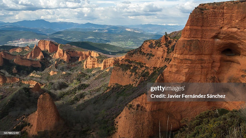Las Médulas. Roman gold mines