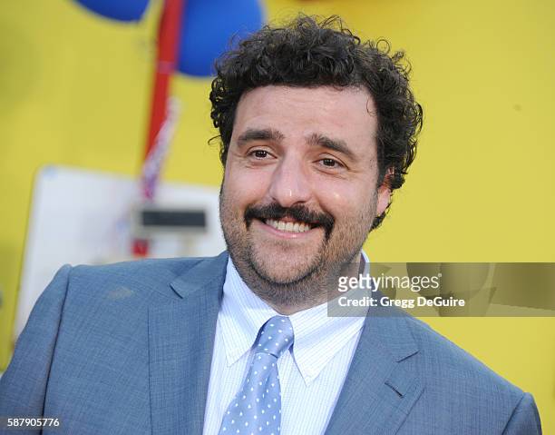 Actor David Krumholtz arrives at the premiere of Sony's "Sausage Party" at Regency Village Theatre on August 9, 2016 in Westwood, California.