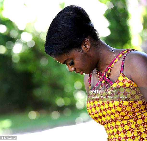 Actress Melanie Rafael attens 'Comboio de Sal e Acucar' photocall during the 69th Locarno Film Festival on August 10, 2016 in Locarno, Switzerland.