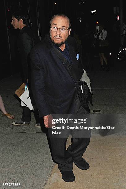 James Lipton is seen on August 9, 2016 in New York City.