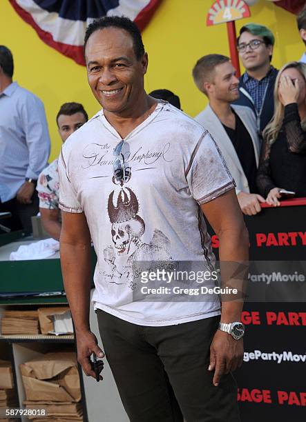 Ray Parker Jr. Arrives at the premiere of Sony's "Sausage Party" at Regency Village Theatre on August 9, 2016 in Westwood, California.