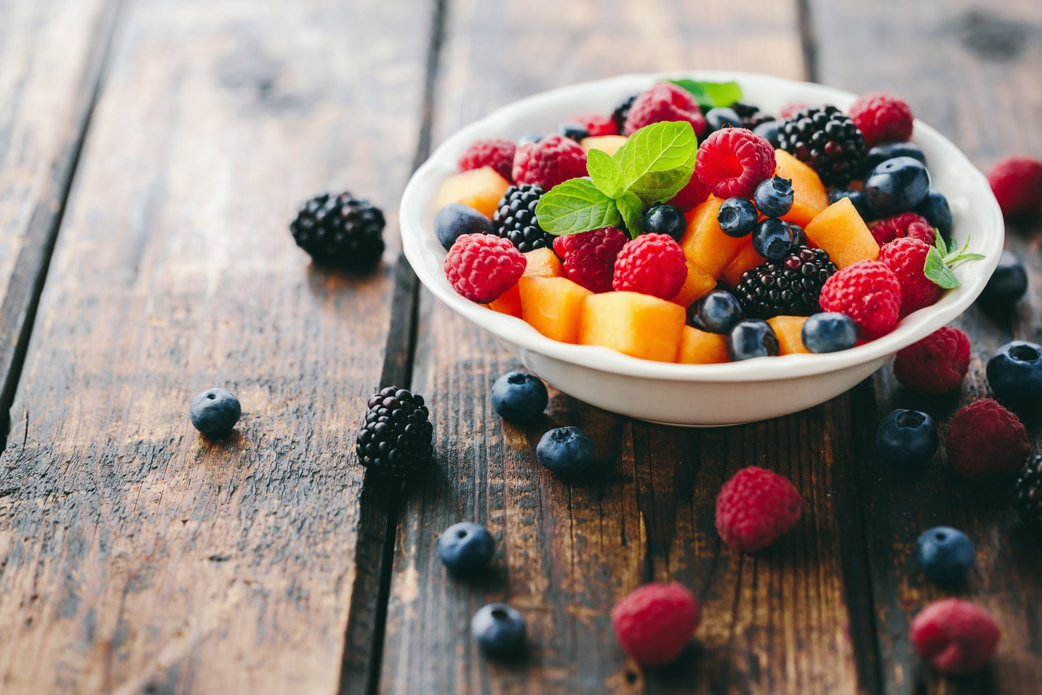fresh fruit cocktails