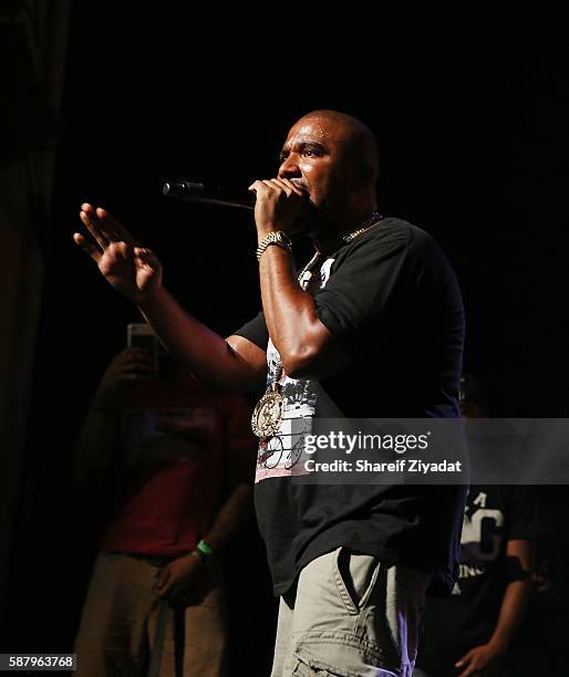 Nore performs DMX Featuring N.O.R.E., Jim Jones, Jadakiss & Friends With DJ Scram Jones In Concert - New York, New York at The Apollo Theater on...