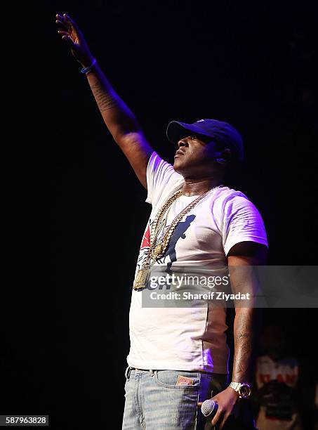 Jada Kiss performs DMX Featuring N.O.R.E., Jim Jones, Jadakiss & Friends With DJ Scram Jones In Concert - New York, New York at The Apollo Theater on...