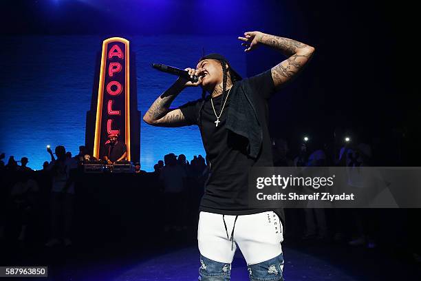 Young M.A performs DMX Featuring N.O.R.E., Jim Jones, Jadakiss & Friends With DJ Scram Jones In Concert - New York, New Yorkat The Apollo Theater on...