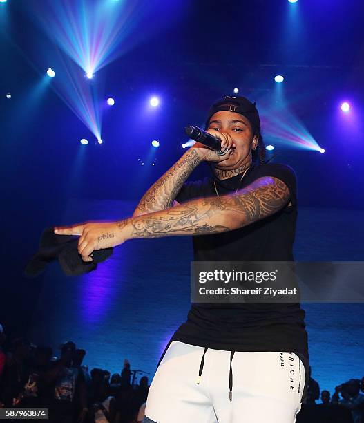 Young M.A attends DMX Featuring N.O.R.E., Jim Jones, Jadakiss & Friends With DJ Scram Jones In Concert - New York, New York at The Apollo Theater on...