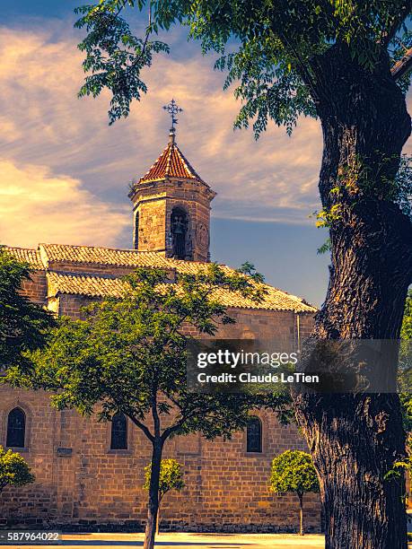 ubeda dusk - jaén city stock pictures, royalty-free photos & images