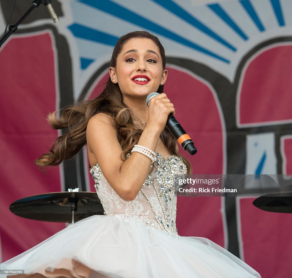 USA - Music - Ariana Grande performs in Boston