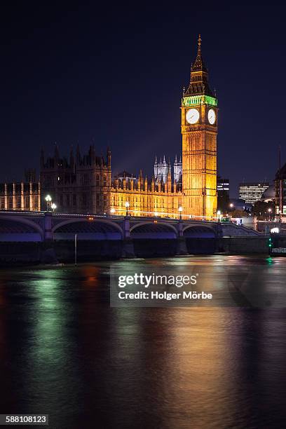 big ben - big ben night stock pictures, royalty-free photos & images