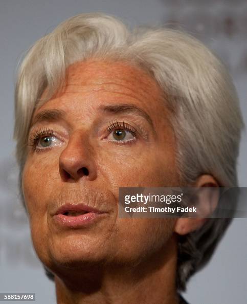 IMF managing director Christine Lagarde discusses the state of the world economy