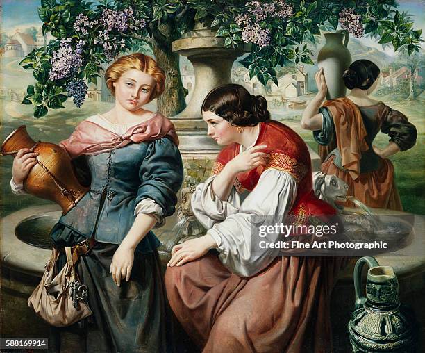 The Village Gossips by Daniel Maclise