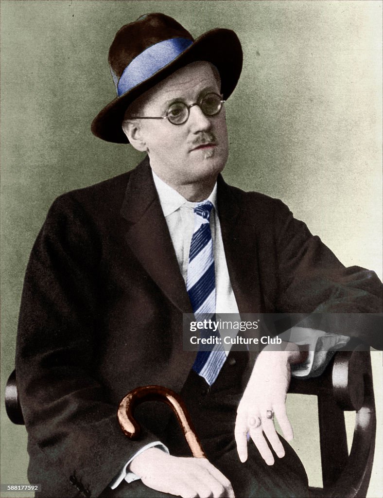 James Joyce portrait Irish writer ( Iris