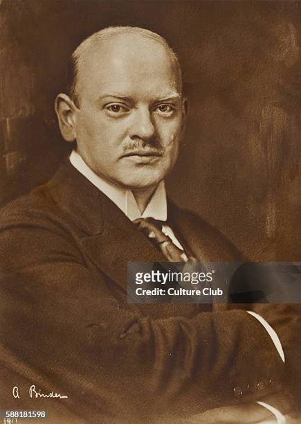 Dr. Gustav Stresemann - German politician and Nobel Prize winner. Negotiated the Locarno Pact and secured Germany s place in the League of Nations....