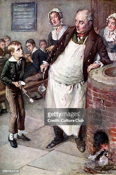 Charles Dickens - Oliver Twist.Oliver Twist asks for more. Originally published in Bentleys Miscellany as a serial from 1837 to 1839. English...