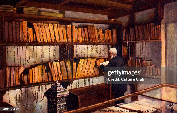 Chained Library Scotland 73 Chained Library Photos & High Res Pictures - Getty Images