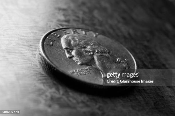 1996 us quarter - twenty five cent coin fotografías e imágenes de stock