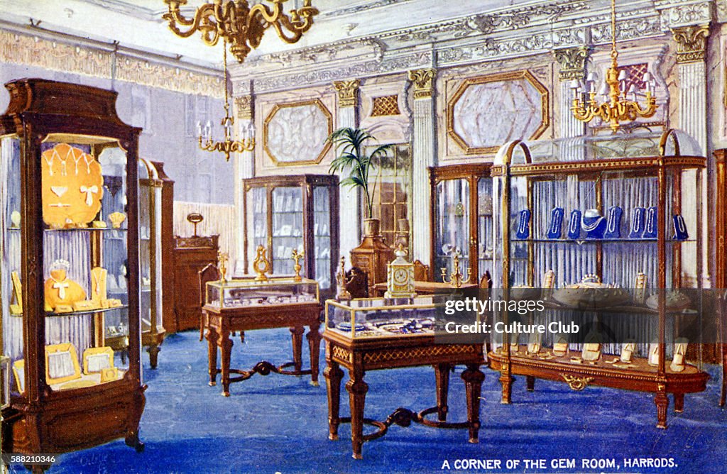 A corner of the Gem Room
