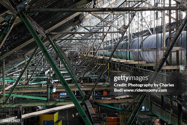 industrial pattern - rotten com stock pictures, royalty-free photos & images