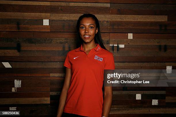 Morgan Lake poses after the Unlimited London Parade at Nike Town on July 24, 2016 in London, England.