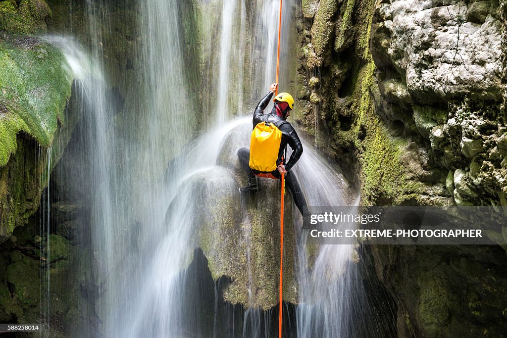 Canyoning adventure